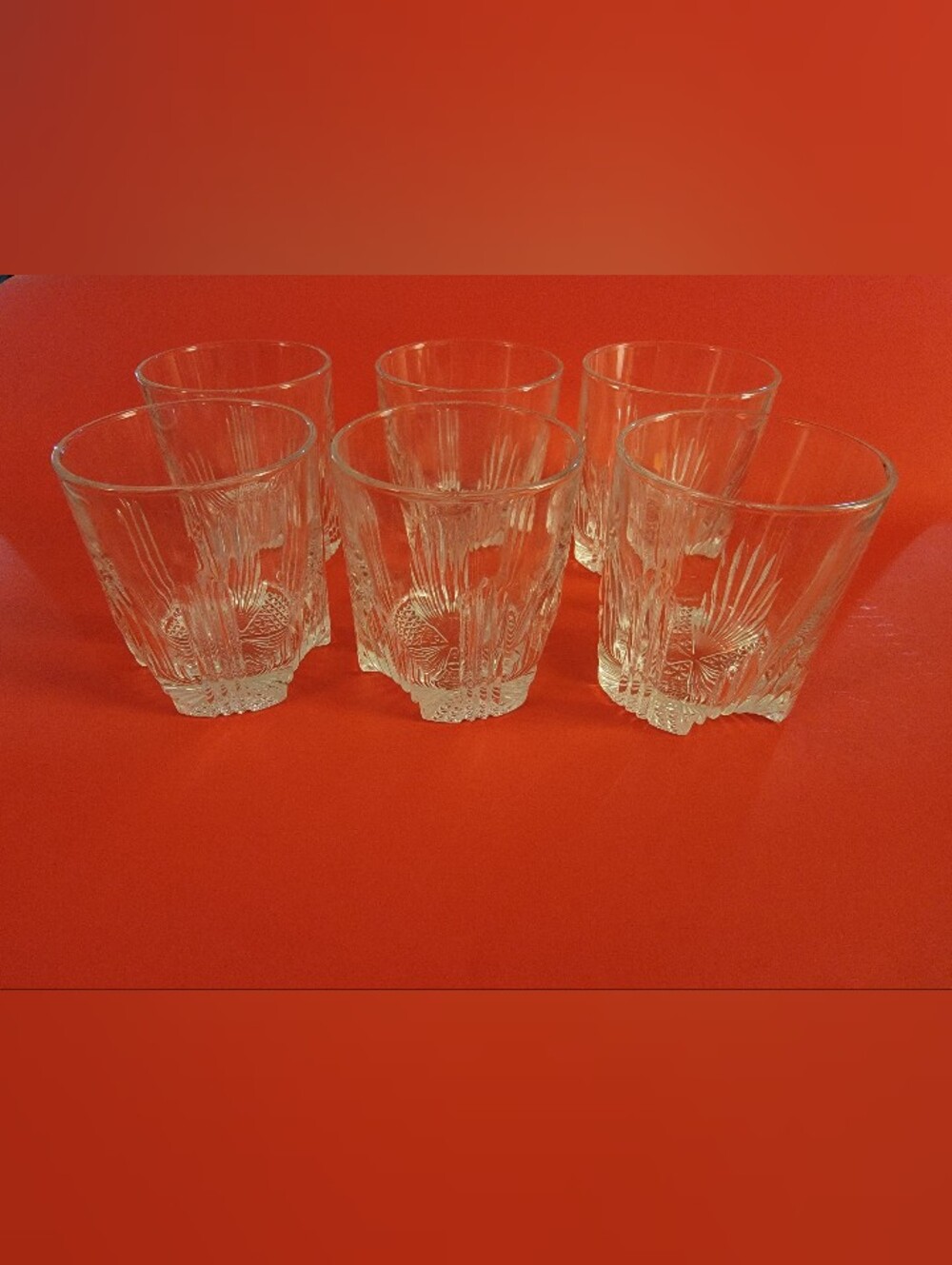 🆕️🥃Vintage Bormioli Rocco Selecta Italy Old Fashioned Whiskey Glasses Set of 6
